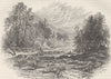 MASSACHUSETTS. View in Massachusetts c1880 old antique vintage print picture