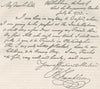 POLITICS. Copy, Benjamin Franklin letter c1880 old antique print picture