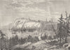 CANADA. View of Quebec c1880 old antique vintage print picture