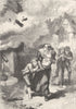 VIRGINIA. Incident, burning of Norfolk c1880 old antique vintage print picture