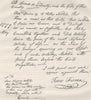 USA. Copy of declaration about scarcity food c1880 old antique print picture