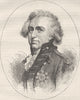 MILITARIA. Sir Henry Clinton c1880 old antique vintage print picture