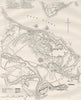 VIRGINIA. Plan of Yorktown c1880 old antique vintage map chart