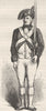 USA. American soldier under arms  c1880 antique vintage print picture