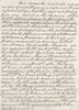 USA. Copy of letter from Washington, to Sinclair c1880 old antique print