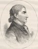 POLITICS. John Jay(1783) c1880 old antique vintage print picture