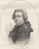 POLITICS. John Adams c1880 old antique vintage print picture
