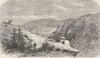 WEST VIRGINIA. Jefferson's Rock, Harper's Ferry  c1880 old antique print