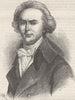 POLITICS. John Quincy Adams c1880 old antique vintage print picture