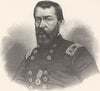 MILITARIA. Maj Gen Philip H Sheridan c1880 old antique vintage print picture
