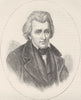 POLITICS. President Jackson c1880 old antique vintage print picture