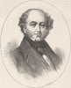 POLITICS. President Van Buren c1880 old antique vintage print picture