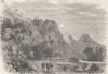 CUBA. View in Cuba c1880 old antique vintage print picture