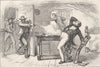 ROGUES. Murder of Joseph & Hyrum Smith c1880 old antique vintage print picture