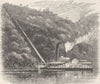 USA. Civil War. View of a cotton-shoot c1880 old antique vintage print picture