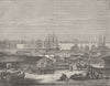 MISSISSIPPI. Civil War. banks of c1880 old antique vintage print picture