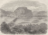 WEST VIRGINIA. Civil War. Harper's Ferry c1880 old antique print picture