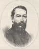 MILITARIA. Civil War. General Sheridan c1880 old antique vintage print picture