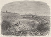 GEORGIA, US. Civil War. Savannah c1880 old antique vintage print picture