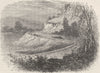 VIRGINIA. Civil War. James River & Country Richmond c1880 old antique print
