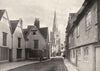 BERKS. Abingdon. St Helen's 1897 old antique vintage print picture