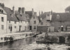 BERKS. Abingdon. Abbey Mill 1897 old antique vintage print picture