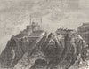 PIC MIDI. nouvel Observatoire Pic-Midi 1881 old antique vintage print picture