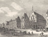 PARIS. Conservatoire Arts Metiers 1881 old antique vintage print picture