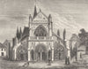 AISNE. Notre-Dame-de-Liesse 1881 old antique vintage print picture