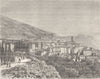 ALPES-MARITIMES. Grasse 1881 old antique vintage print picture