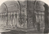 ARLES. Rhone. Cloitre St-Trophime, a 1881 old antique vintage print picture