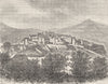 CANTAL. Salers 1881 old antique vintage print picture