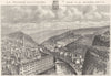 CORRÈZE. Tulle 1881 old antique vintage print picture