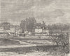 CORREZE. Brive 1881 old antique vintage print picture