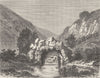 FRANCE. Cote-D'Or. Source de Seine, a St  1881 old antique print picture