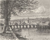 DOUBS. Montbéliard 1881 old antique vintage print picture