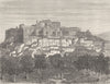 DROME. Grignan 1881 old antique vintage print picture