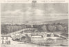 GARD. Nimes 1881 old antique vintage print picture