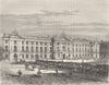 HAUTE-GARONNE. Le Capitole, a Toulouse 1881 old antique vintage print picture