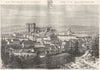 GERS. Auch 1881 old antique vintage print picture