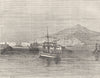 HÉRAULT. Herault. Cette 1881 old antique vintage print picture