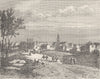 HÉRAULT. Herault. Lunel 1881 old antique vintage print picture