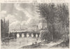 INDRE. Chateauroux 1881 old antique vintage print picture