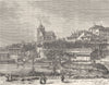 JURA. Jura. Dole 1881 old antique vintage print picture