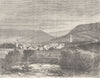 JURA. Arbois 1881 old antique vintage print picture