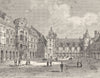 LOIR-CHER. Chateau de Blois 1881 old antique vintage print picture