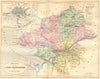 LOIRE. Departement de Inferieure; plan Nantes 1882 old antique map chart