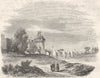 MAINE-LOIRE. Anciens ponts de 1882 old antique vintage print picture