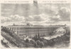 HAUTE-MARNE. Chaumont 1882 old antique vintage print picture