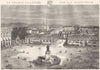 MEURTHE-MOSELLE. Nancy 1882 old antique vintage print picture